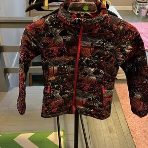 Patagonia girls winter jacket in rare hard to find print